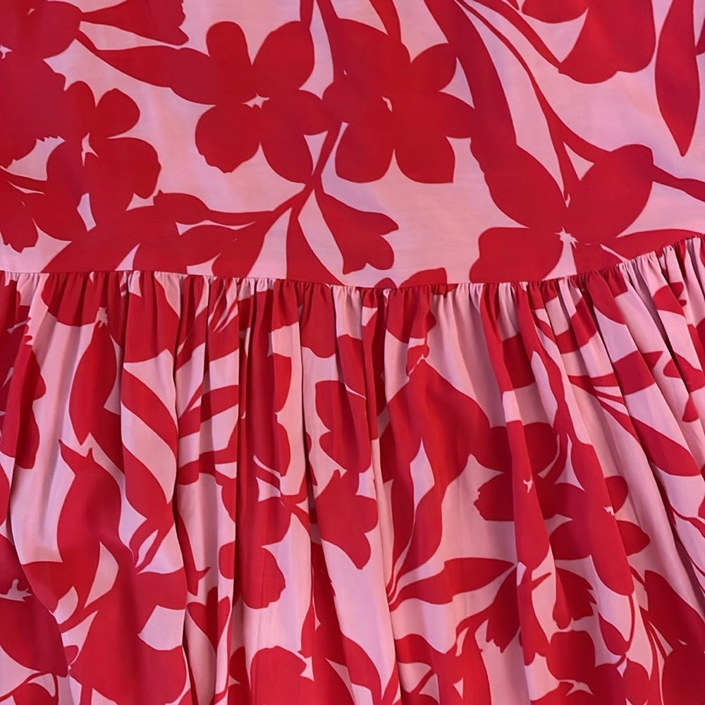 Abel the Label Anthropologie Pink Floral Maxi Skirt | Size M - Picture 4 of 6
